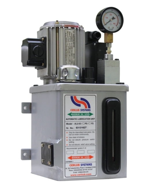 Motorised OIL Lubrication Systems CENLUB